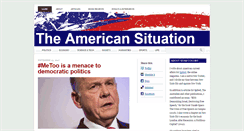 Desktop Screenshot of americansituation.com